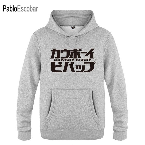 

ковбой бибоп новизна hoodies men мужской пуловер ватка с капюшоном толстовка