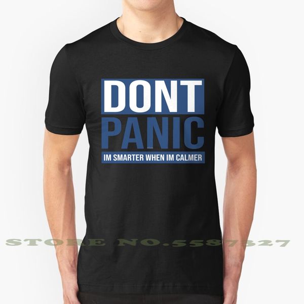 

dont panic im smarter когда im calmer лето смешная футболка для мужчин женщины аутизм gamer инвалидность аутичного аспергера pdd нос