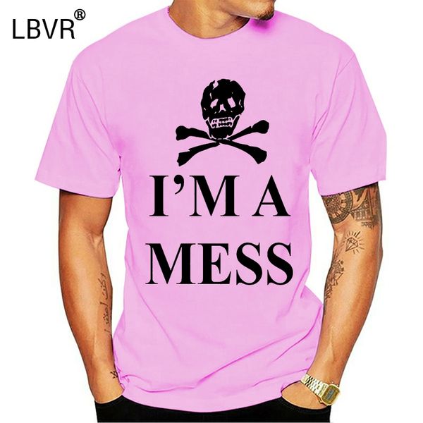 

new fashion brand men cartoon hip hop shirt i'm un desastre t-shirt - sid vicious insignia, punk, the who t shirt