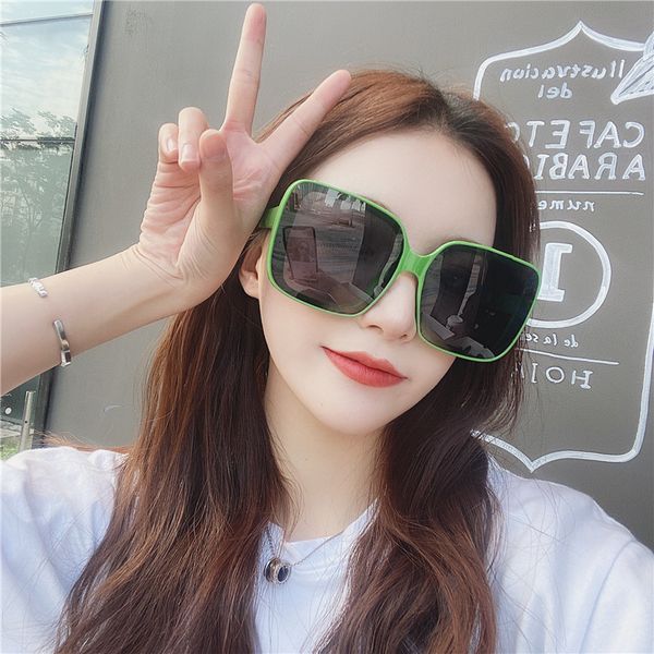 

oculo fashion designer women brand luxury sun sunglasses green square eye oversized 2020 female gradient sunglasses glasses new vvmqv, White;black