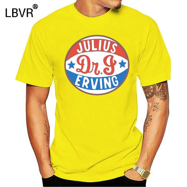 

julius dr j erving retro basketball fan t shirt