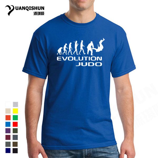 

evolution of judo funny mens t-shirt 16 colors 100% cotton men's short sleeve t shirt o neck t-shirt mens tee