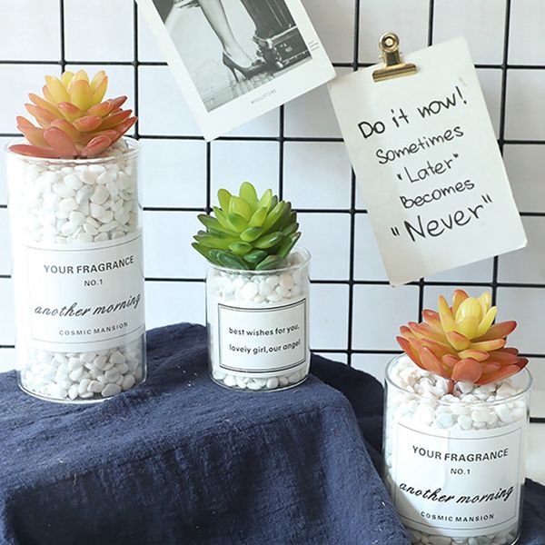 

simulation succulent siamese gem artificial flower indoor plant simulation flower landscape artificial succulent