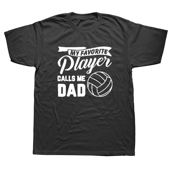 

novelty player volleyball dad t-shirt mens short sleeves oversized streetwear hip hop printed t shirts tees