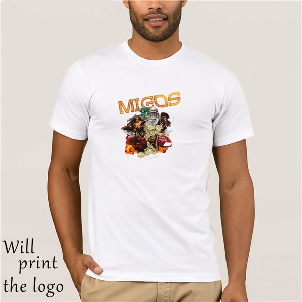 

o-галс mannelijke migos cultuur тур футболка klassieke ontwerp майка