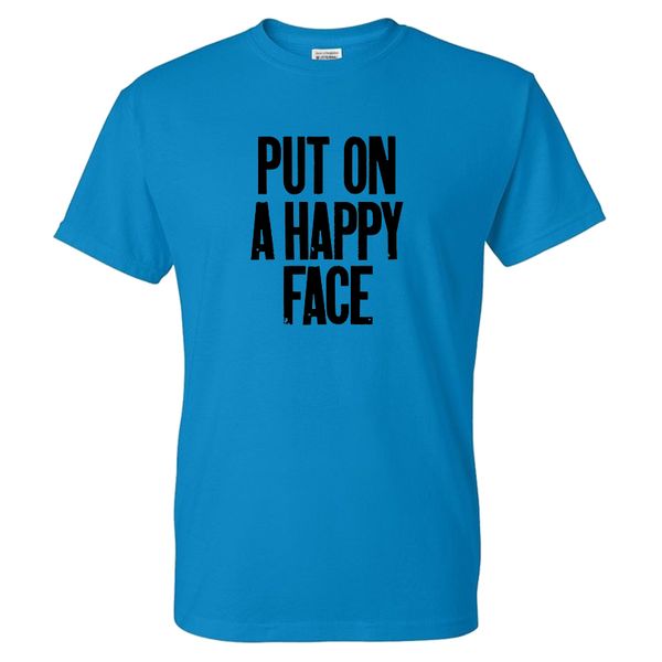 

t-shirt joker put on a happy face print men women streetwear clown fashion tshirt cotton shirt hip hop tees clothes