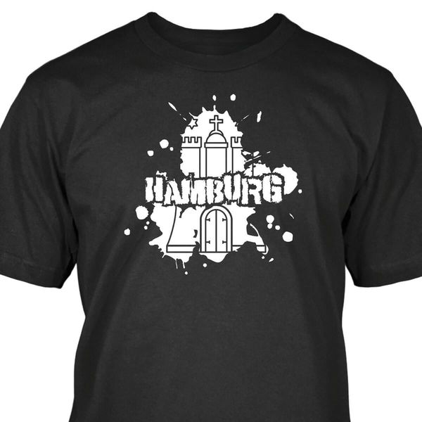 

2019 новая мода гамбург t-shirt tee рубашка