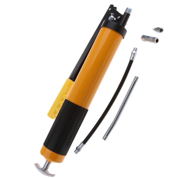 

3000psi heavy duty professional 400cc grease gun with hose & connector tool