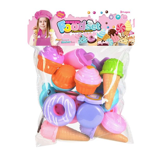 

classic toy for kid 2020 plastic kitchen simulation afternoon tea sets toy for kid and girl