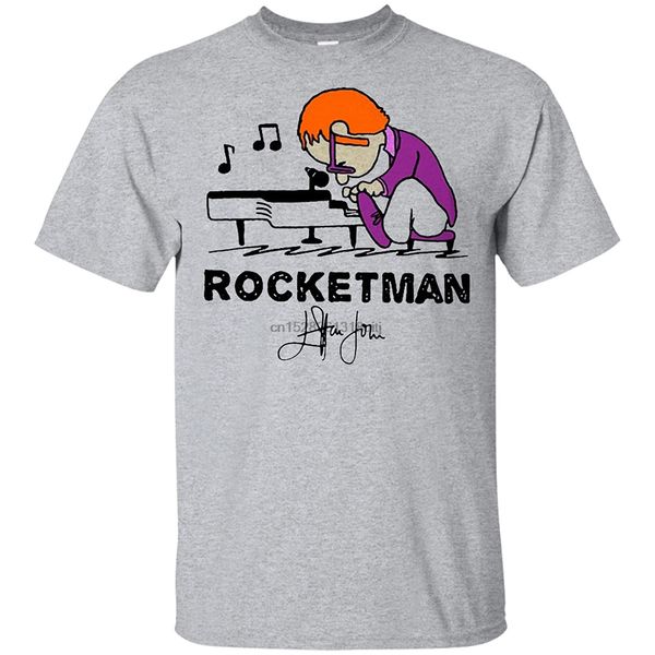 

elton peanuts playing piano rocketman t-shirt elton john