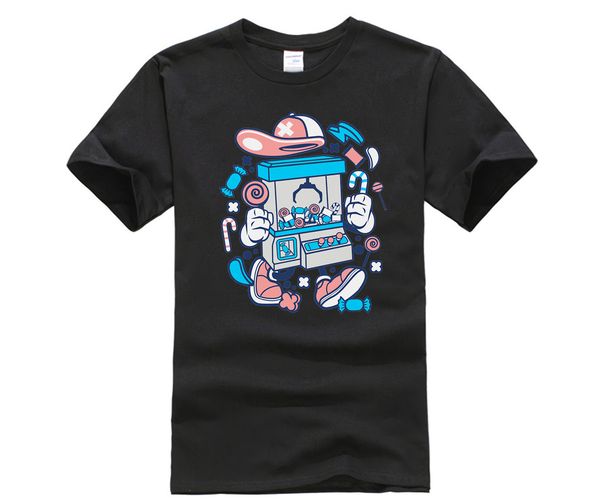 

2019 fashion t shirt crane machine trendy creative graphic t-shirt