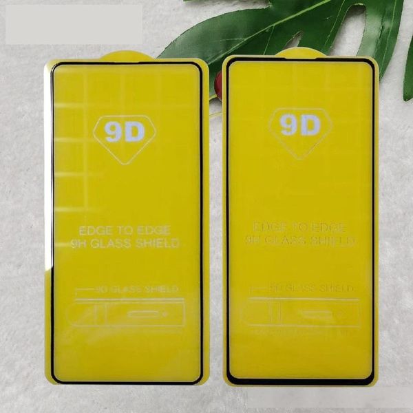 

full cover 9d 21d tempered glass screen protector ab glue for samsung galaxy a01 a11 a21 a31 a41 a81 a91 note 10 lite s10 lite 200pcs/lot
