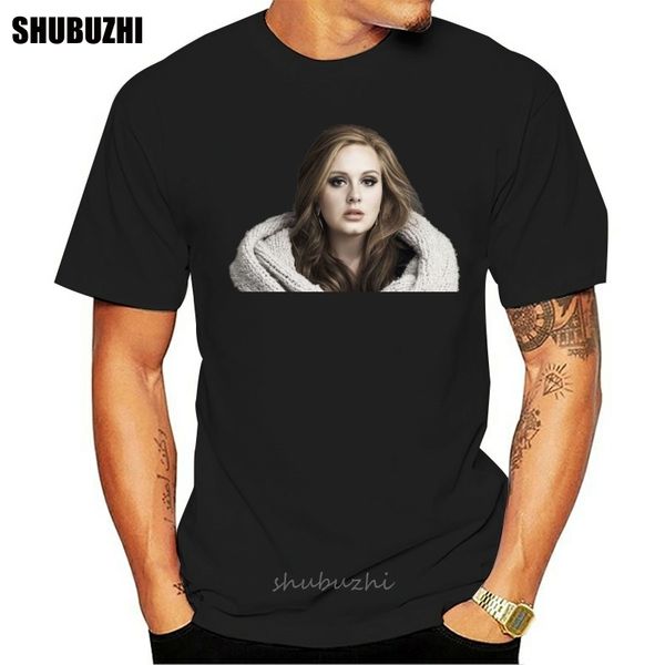 

adele unisex t-shirt - автор и исполнитель british - picture мода футболки мужчин хлопка марки teeshirt