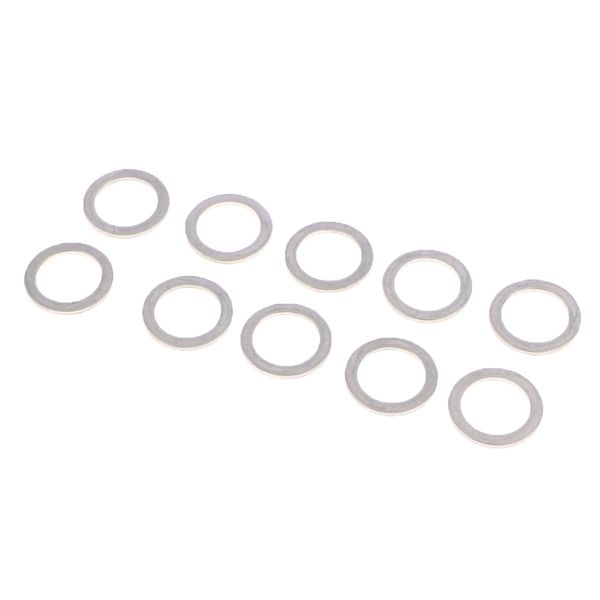 

10pcs metal oil drain plug crush washers gaskets for kia silver