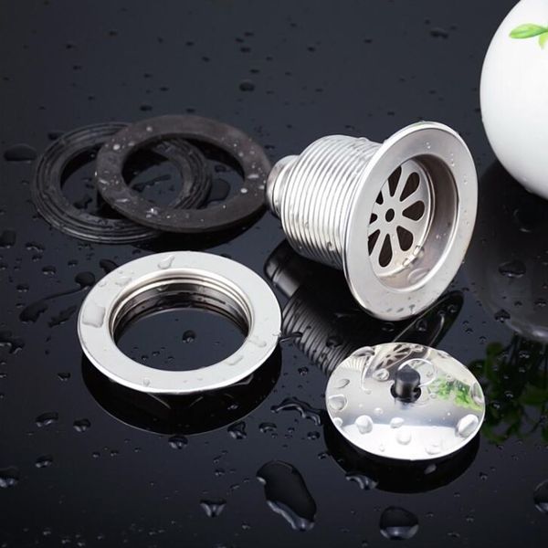 

stainless steel kitchen bar sink strainer drain head ser filter basket