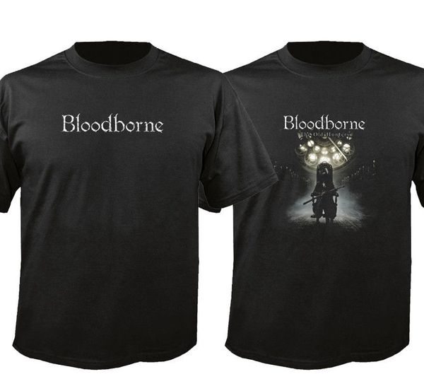 

bloodborne игра черный с коротким рукавом футболки