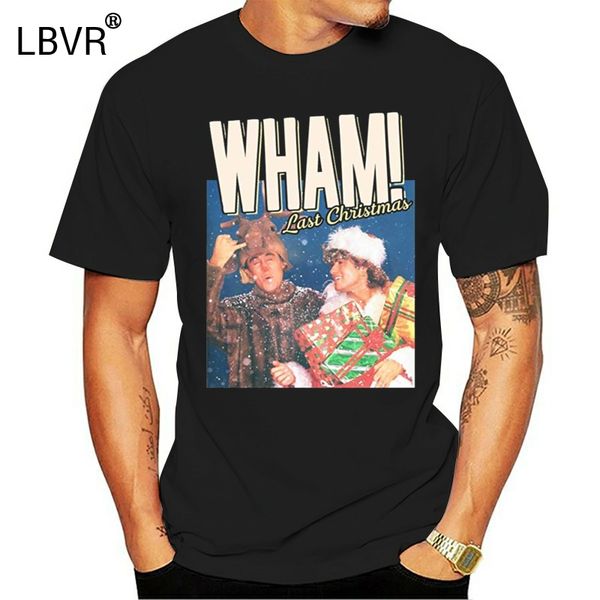 

wham last christmas harajuku funny 100% cotton tee shirt cool mens womens t-shirt