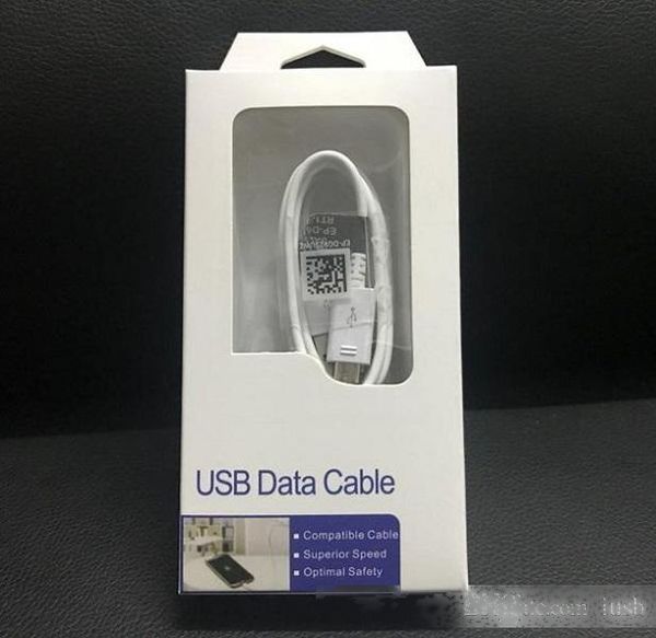 

with new packaging box original oem quality micro usb v8 type c charger cable 1m 3ft for phone samsung s4 s6 s7 s8 s9 s10 note 9 7