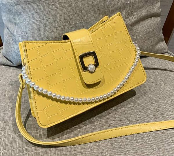 

small fresh bag female 2020 popular new trendy wild one-shoulder slung ins fashion underarm bag drop shipping
