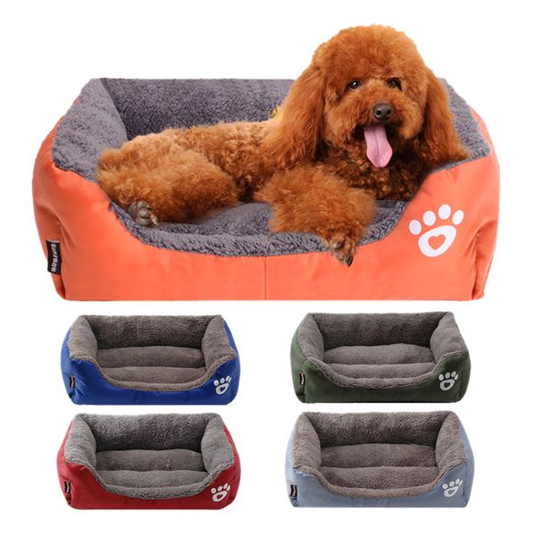 

pet mat cat dog bed warm comfortable dog house soft plush kennel mat winter waterproof kennel suitable for 3 ~ 15kg pet