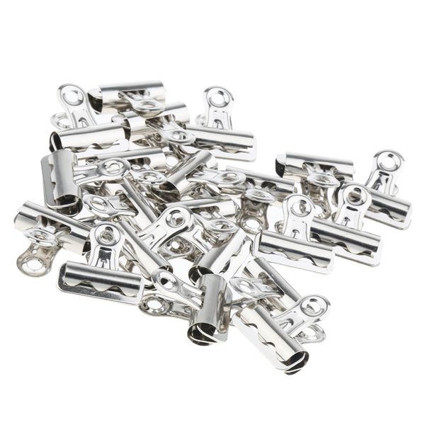 

20шт металл бульдог клипы файл бумажные деньги binder хомуты канцелярских товаров