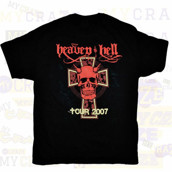 

небеса ад tour 2007 black t-shirt больше размер и цвет tee shirt