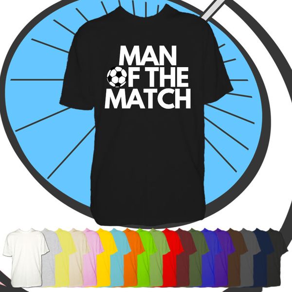 

mens man of the match football tshirt - player sports footie game t shirt summer men's fashion tee fashion style men tee