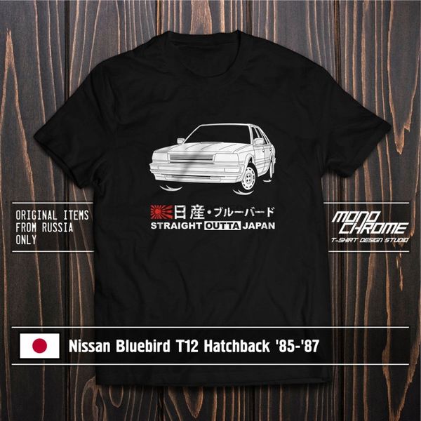 

t shirt nissan bluebird t12 hatchback 85 87