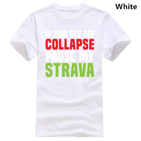 

если я collapse приостановить strava футболки - смешная шутка подарки лучший для него бега run