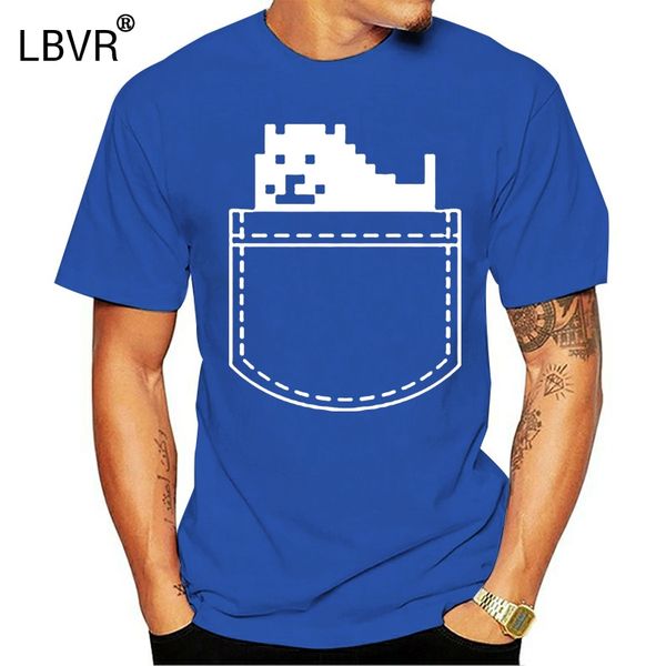 

мужчины футболка undertale собака карманный tee женщины t-shirt