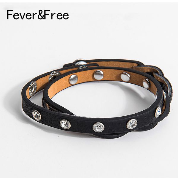 

tennis fever&black bileklik bracelets for men women transparent rhinestone leather & bangles fashion jewelry gift, Golden;silver