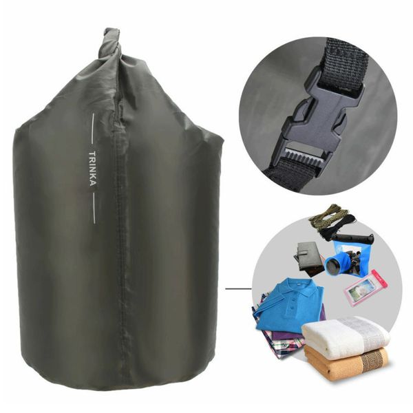 

2020 8-70l waterproof dry bag rafting boating camping swimming floating sack pouch convenient waterproof bag drifting