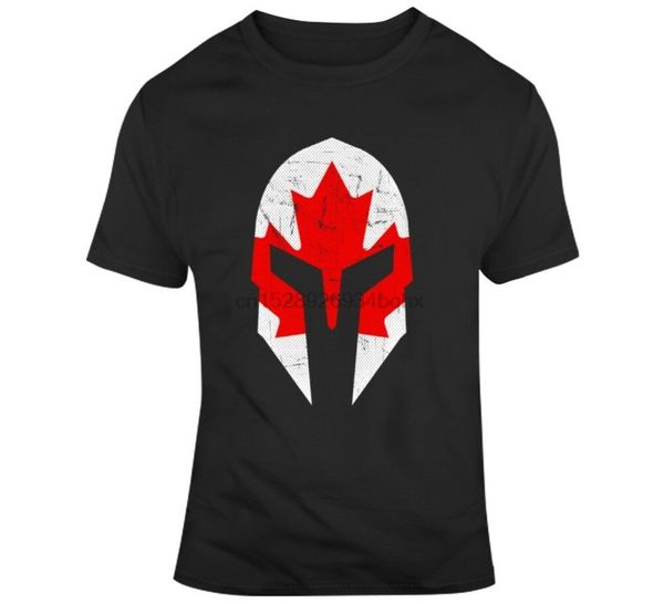 

spartan canadian flag proud patriot canada military support t shirt