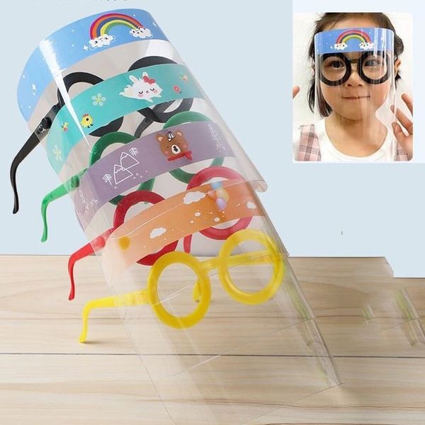 

дети kids safety щитами прозрачный полный защитная пленка anti-туман мультфильм защитная маска партии крышка головки kid giftshigh качество