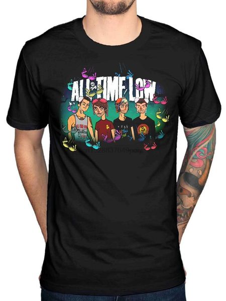 

official all time low sup bra t shirt holds it down glamour kills dont panic