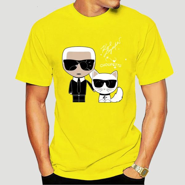

harajuku streetwear shirt menand white cat choupette ikonik t-shirt-3124d