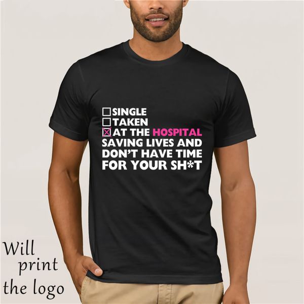 

смешные nurse рубашка сингл в больнице спасая жизнь