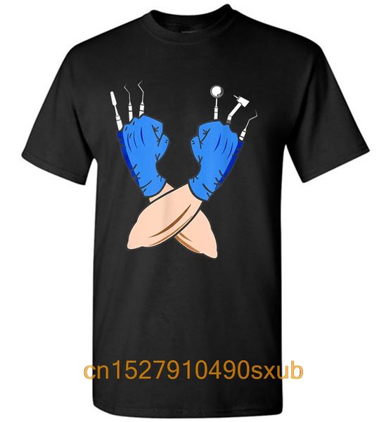 

dentist hands funny dentist men t-shirt