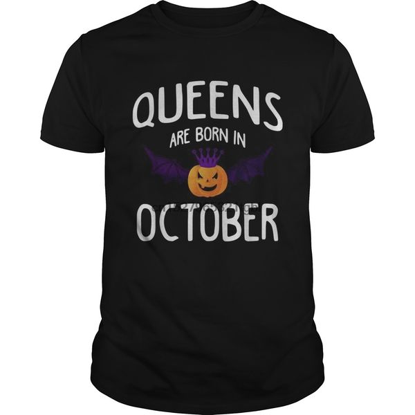 

рубашка halloween queens родились в октябре