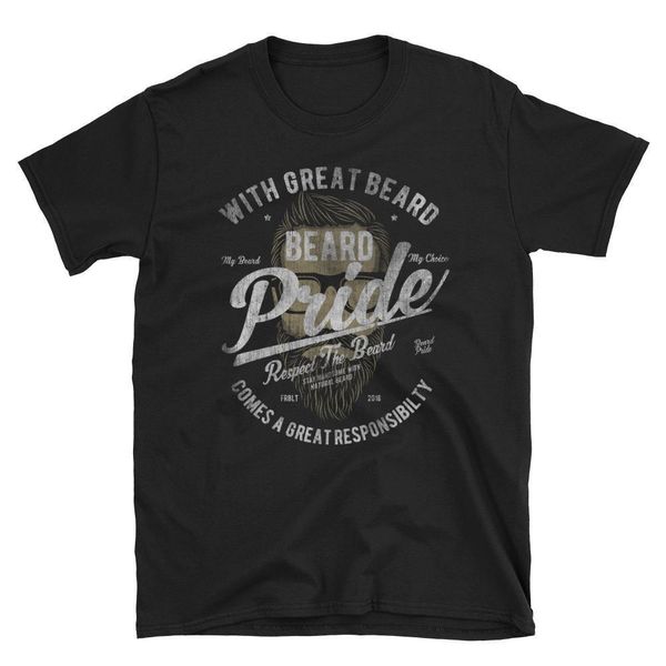

2019 new mens beard pride grooming barber inspired men's t-shirt tee shirts