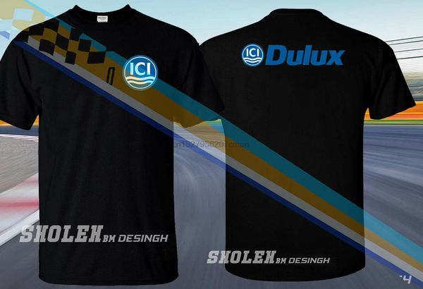 

new limited ici imperial chemical industries dulux logo left edition t-shirt