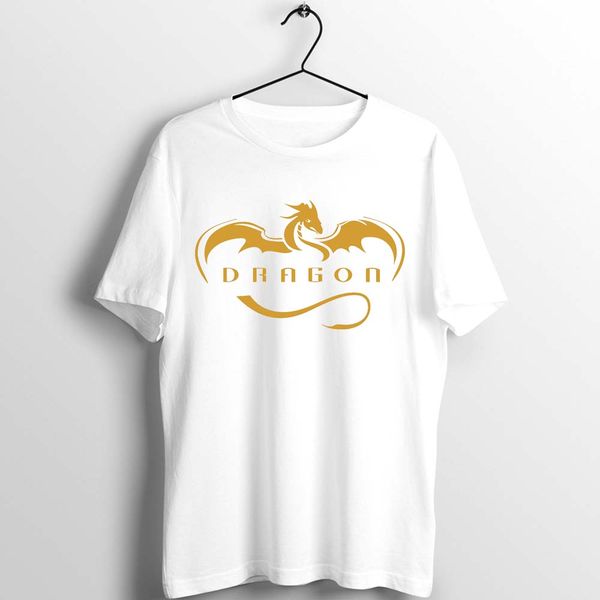 

men women t shirt space x dragon golden dragon space shuttle funny artwork printed tee