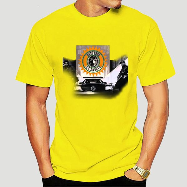 

pete rock cl smooth hip hop mecca vintage retro design printing men t shirt-1259a