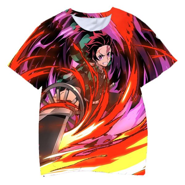 

3d cartoon demon slayer anime ghost blade boy gifts for 3d print shirts hentai hippie anime men clothing