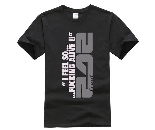 

party футболки короткие gift front 242 i feel so жив o-образным вырезом мужские рубашки хлопка моды 2019 тенденции футболки