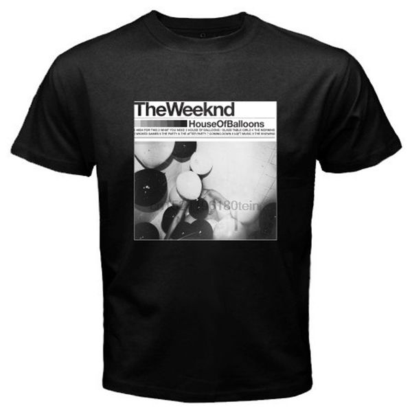 

the weeknd дом baloons xo music show мужчины black t-shirt s m l xl 2xl 3xl