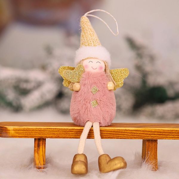

angel hogar decoracion girl plush decoration pendant decoration christmas pendant gift cute para christmas tree christmas el bbyihm