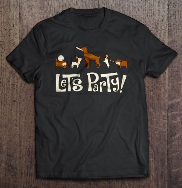 

мужская тенниска давайте вечеринка! это время весны женщина футболка