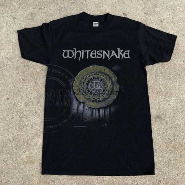 

vtg 80-whitesnake tour concert 1987 дэвид ковердейл metal футболка переиздание