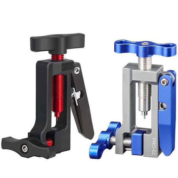 

bicycle needle driver pipe cutter for brake hose insert hydraulic hose connect insert installation tool, nylon/ aluminum alloy